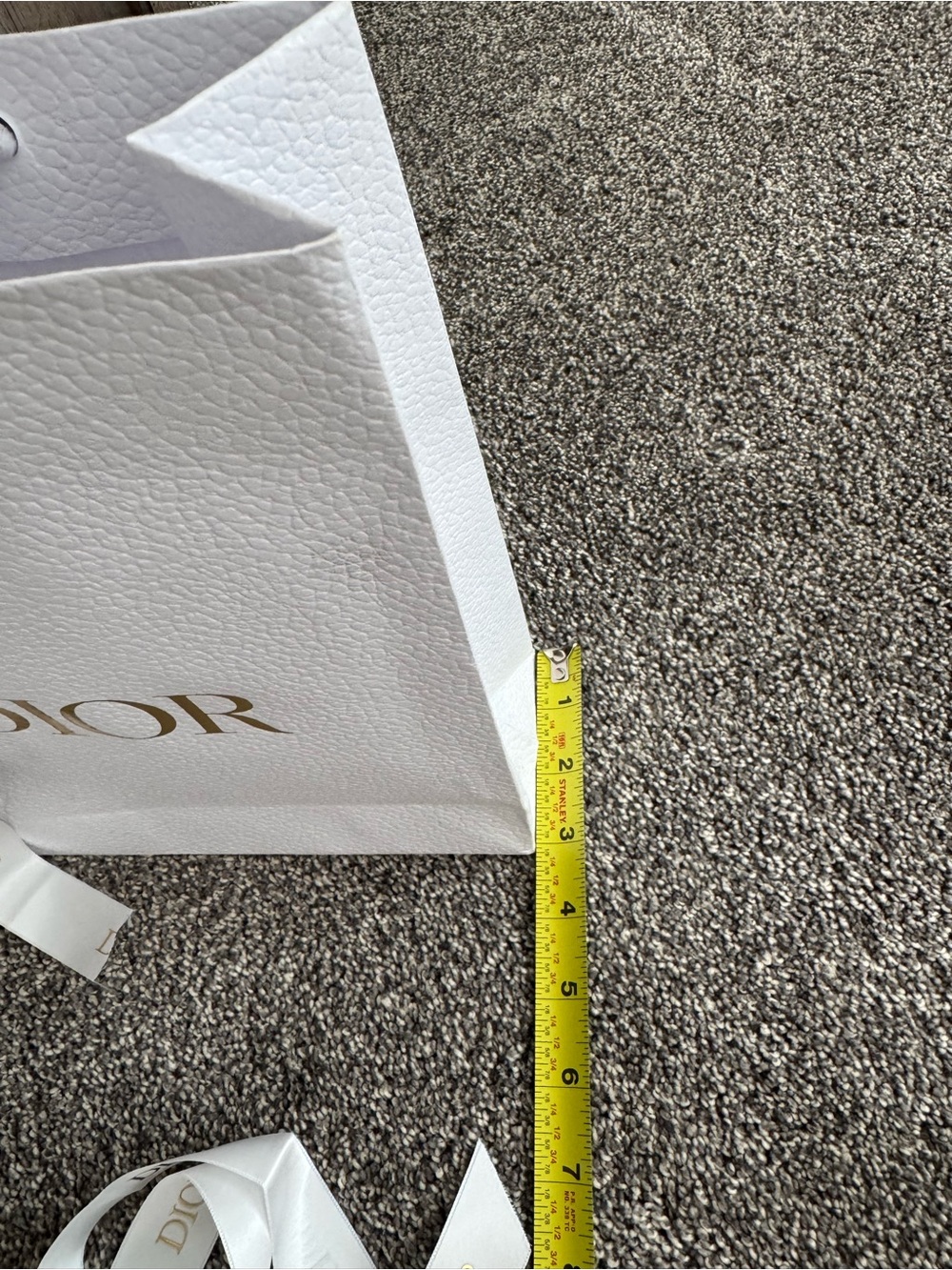 Empty Dior Gift Bag & Box with Ribbon - Picture 9 of 9
